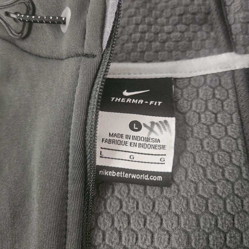 Nike Men's Gray Hooded Jacket - Picture 3 of 9